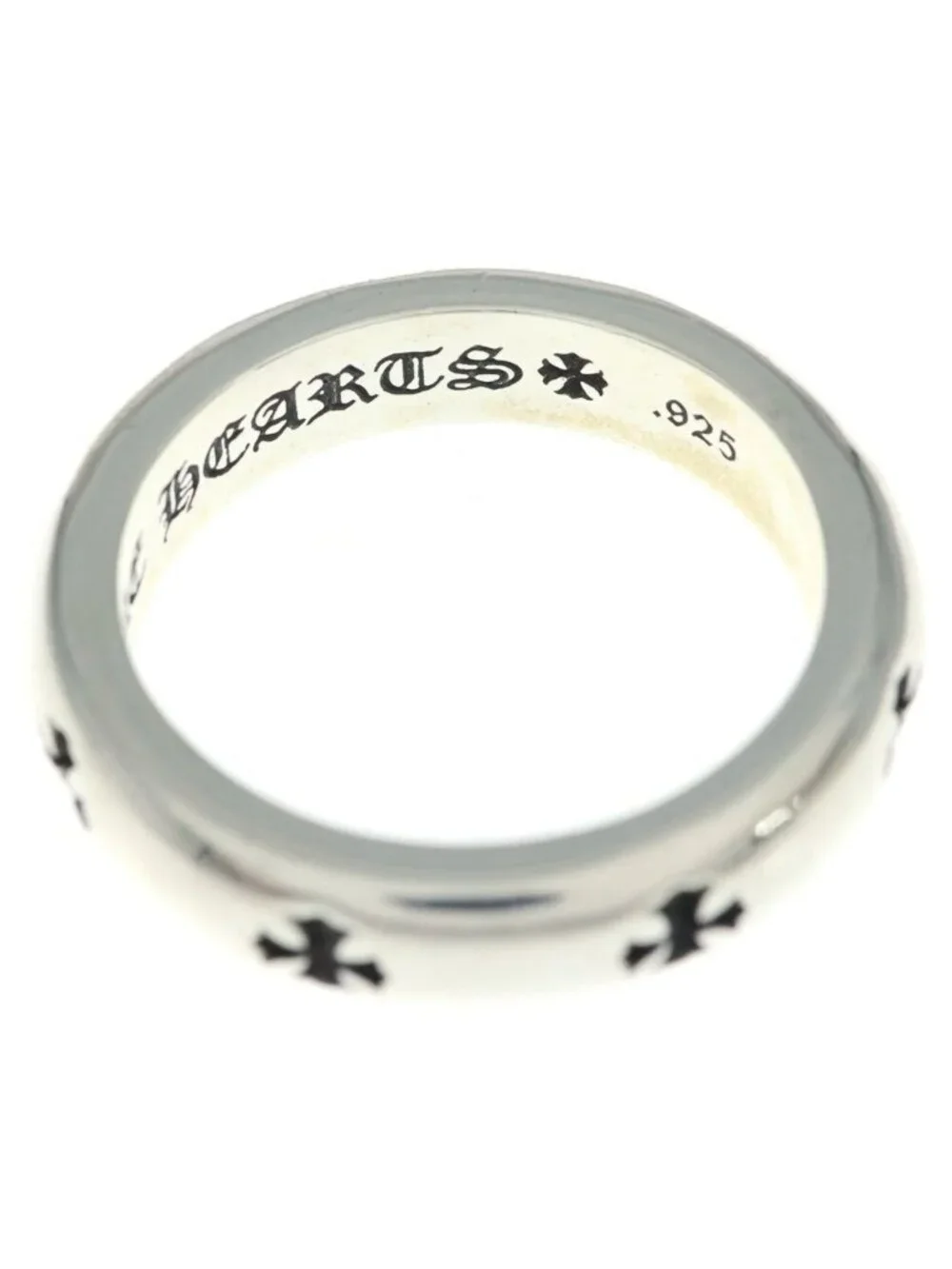 Chrome Hearts Negative CH Plus Ring Silver